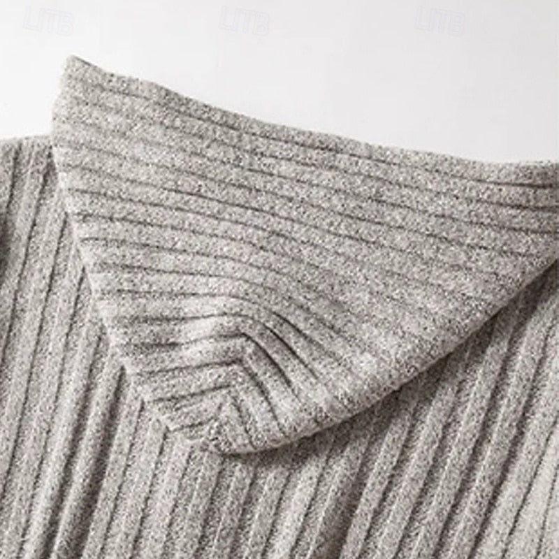 Graham | Cable-Knit Hooded Cardigan