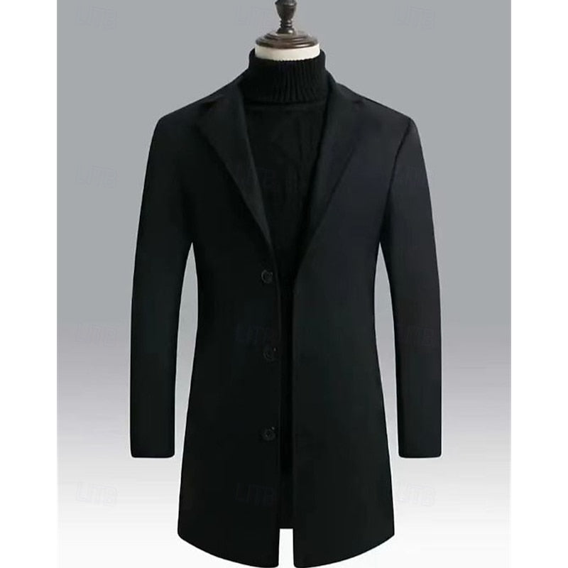 Callahan | Classic Long Overcoat