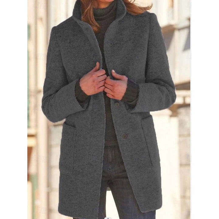 Felicity | Refined Stand-Collar Coat