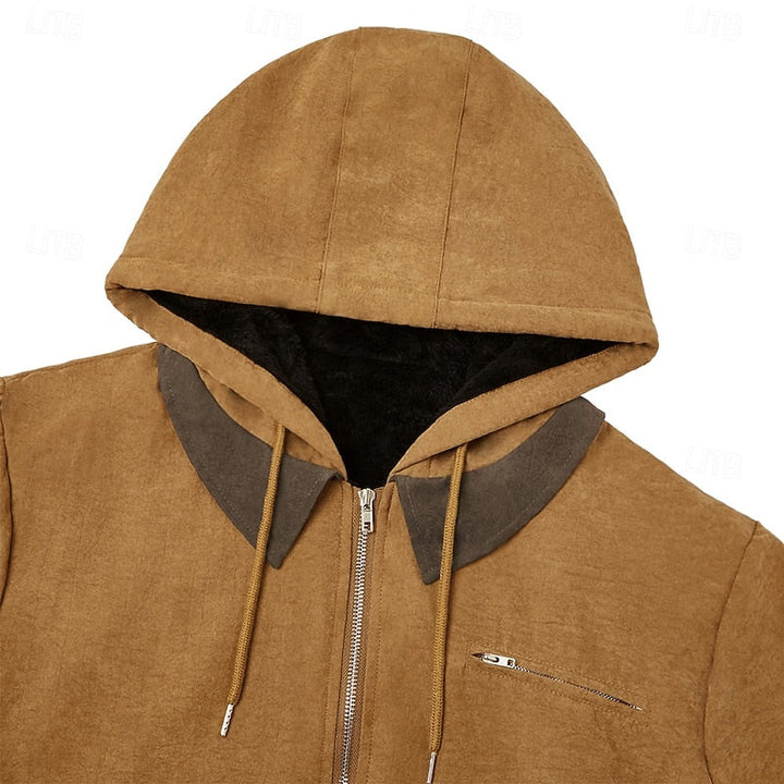 Gideon | Fleece-Lined Hooded Jacket