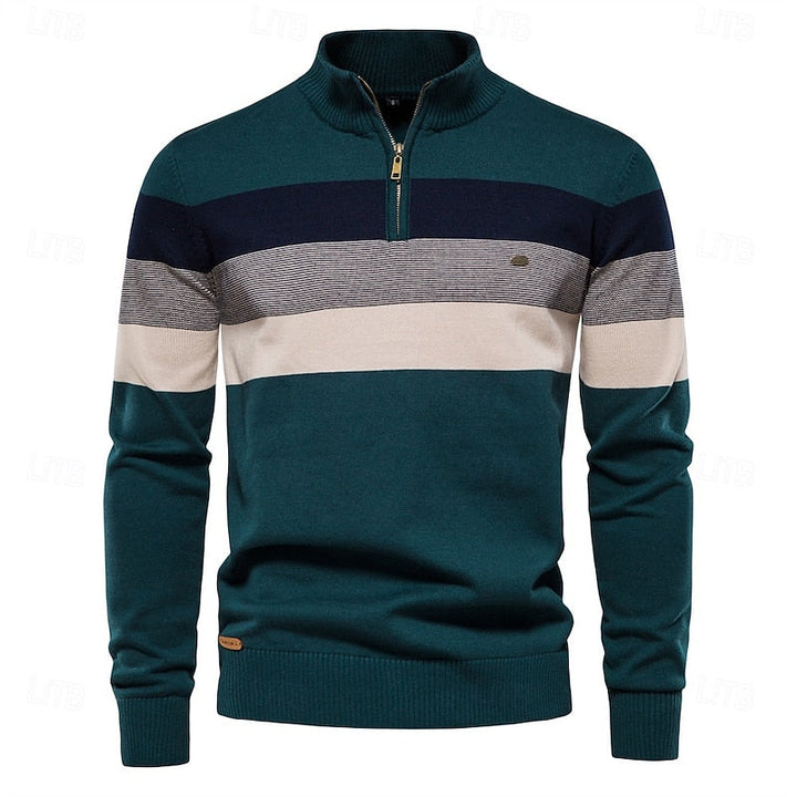 Gerald | Quarter-Zip Knit Sweater
